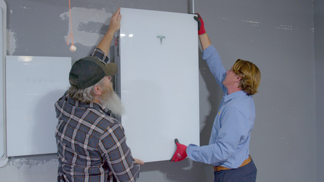 Installing the Cover of Powerwall 3